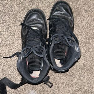 Black air forces high top